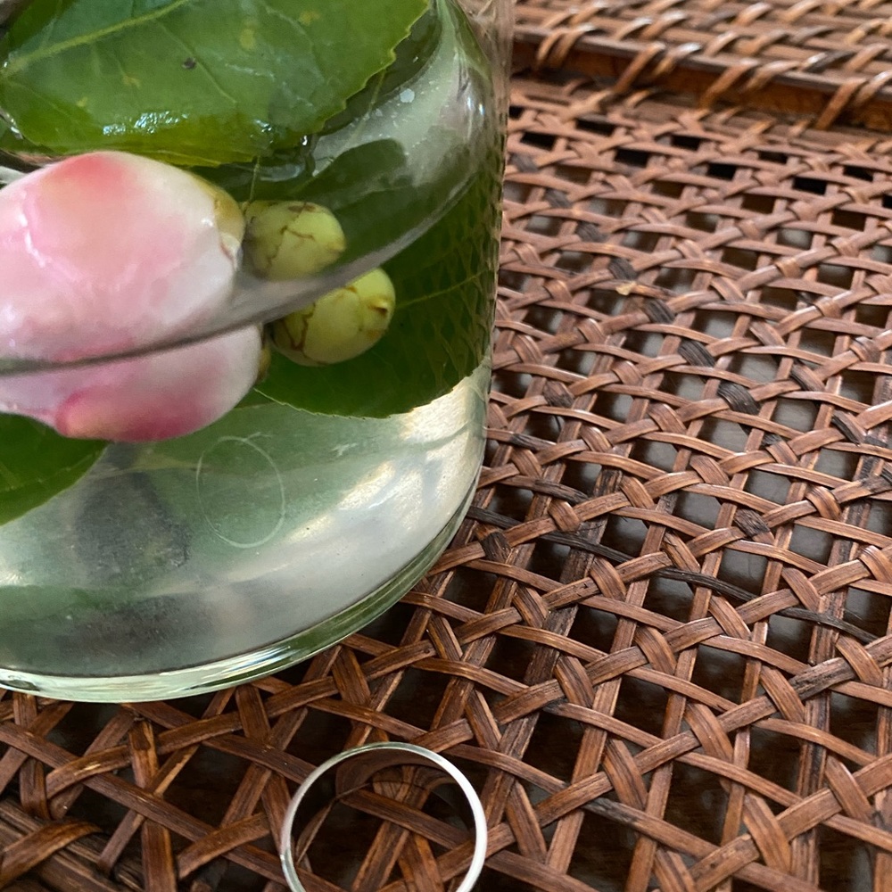 Gents Solid Flat Plain Wedding Band - image 3